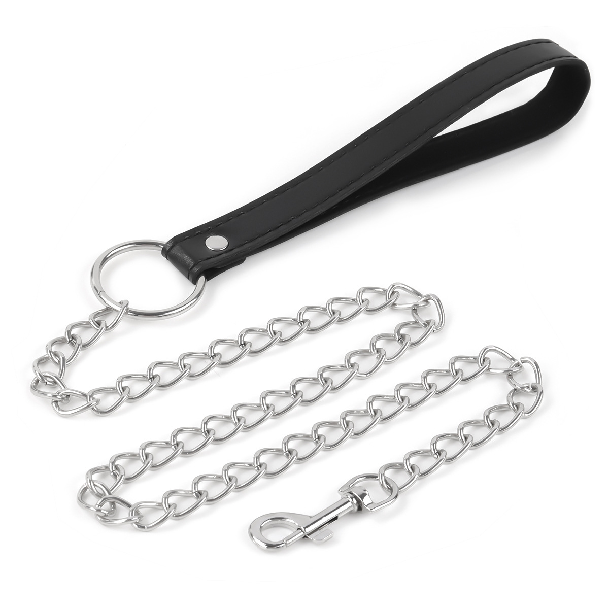sm sex toys Iron ring traction collar female slave training interactive props adult character toys Item Picture