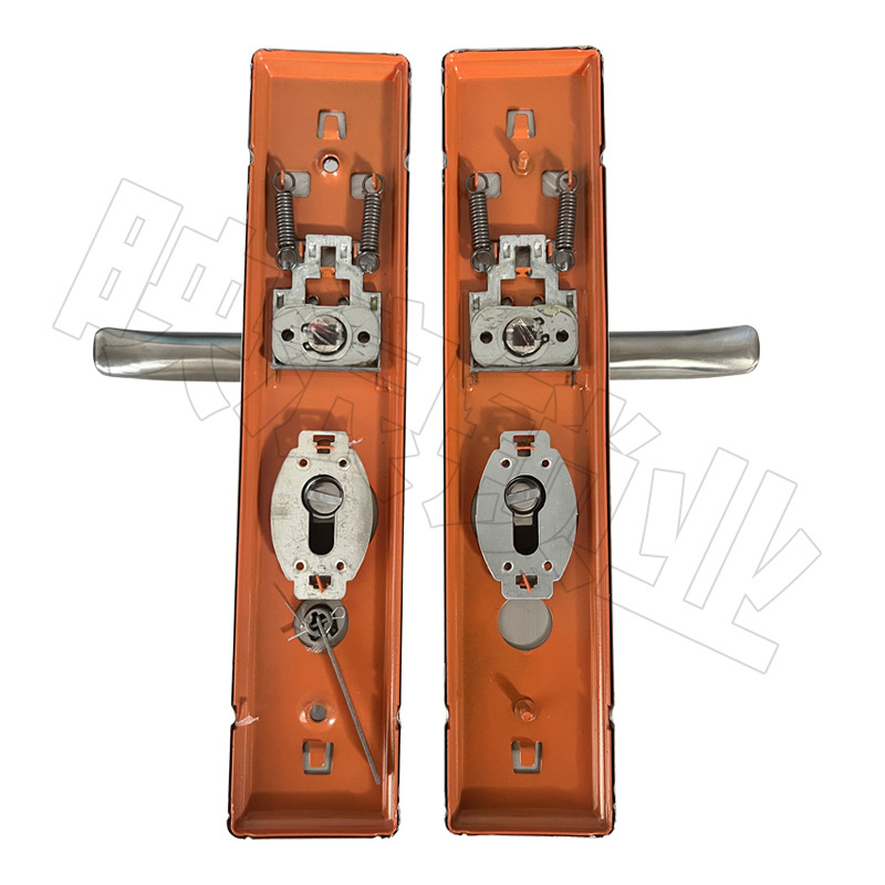 Anti-Theft Door Lock Set Lock Household Handle Universal Security Door Door Handle Iron Door Wooden Door Lock Big Door Lock details Picture