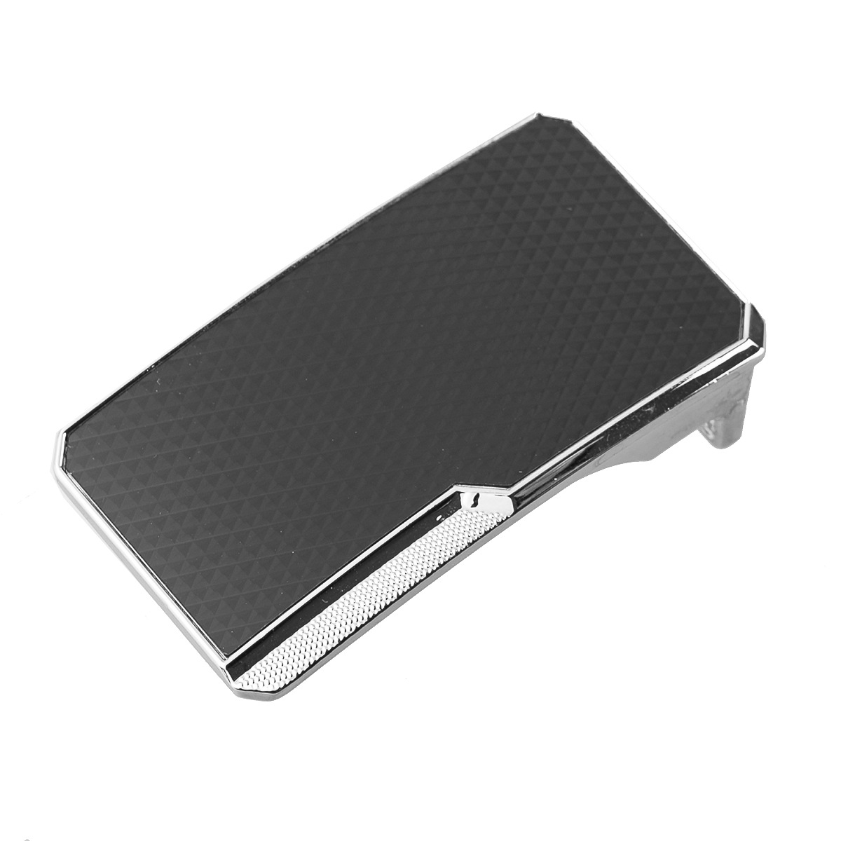 Men's Smooth Zinc Alloy Film Plate Buckle Waist Head Simple Atmosphere With 33Mm Perforated Belt Buckle Wholesale details Picture
