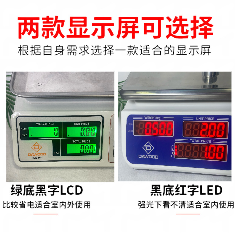 Aliexpress Valuation Scale High-Precision Fruit Electronic Scale Wholesale Commercial Weighing Scales For Food Stalls details Picture