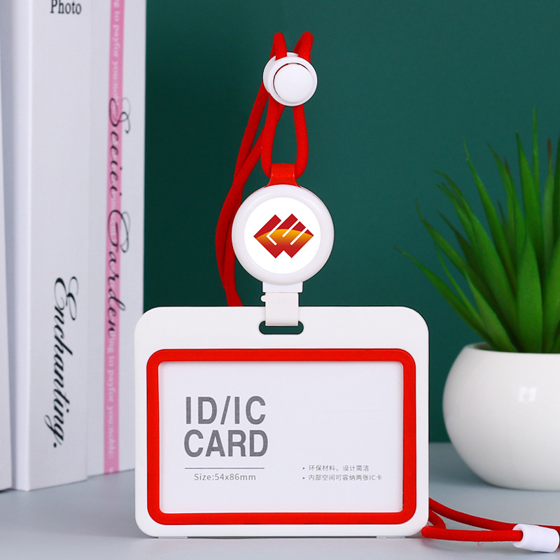 Id Card Holder Name Card Halter Strap Lanyard Brand Hard Shell Work Card Rice Card Bus Card Worker Card Student Card Holder Rice Card details Picture