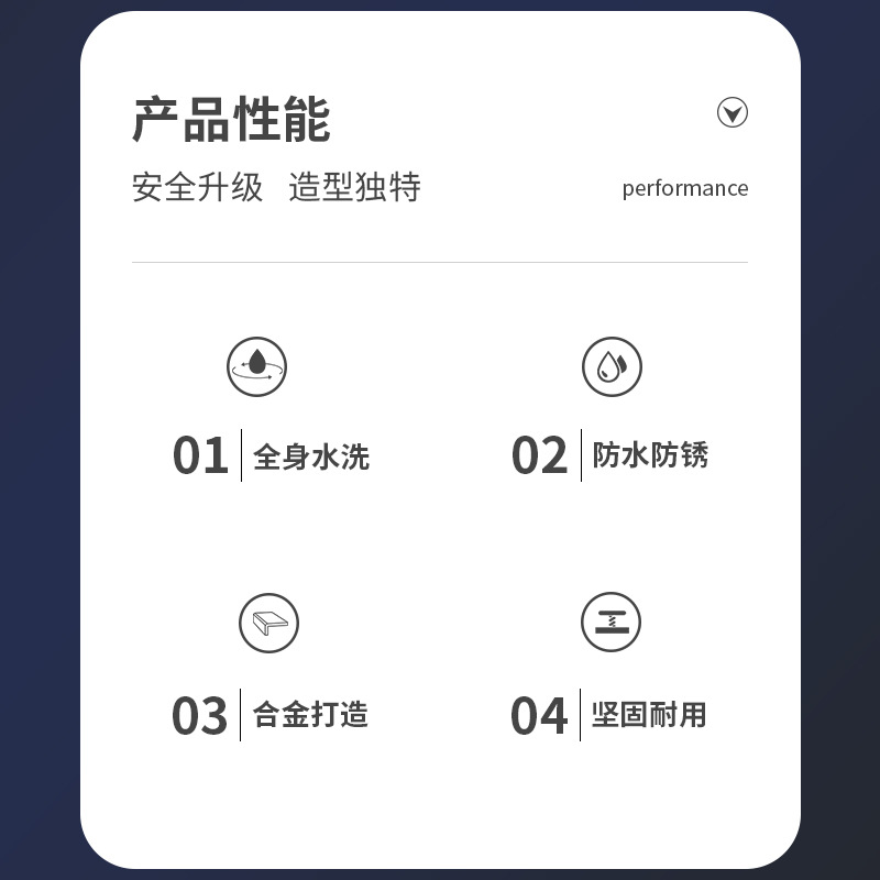 老式双面/手动剃须刀/锌合金刮胡刀白底实物图