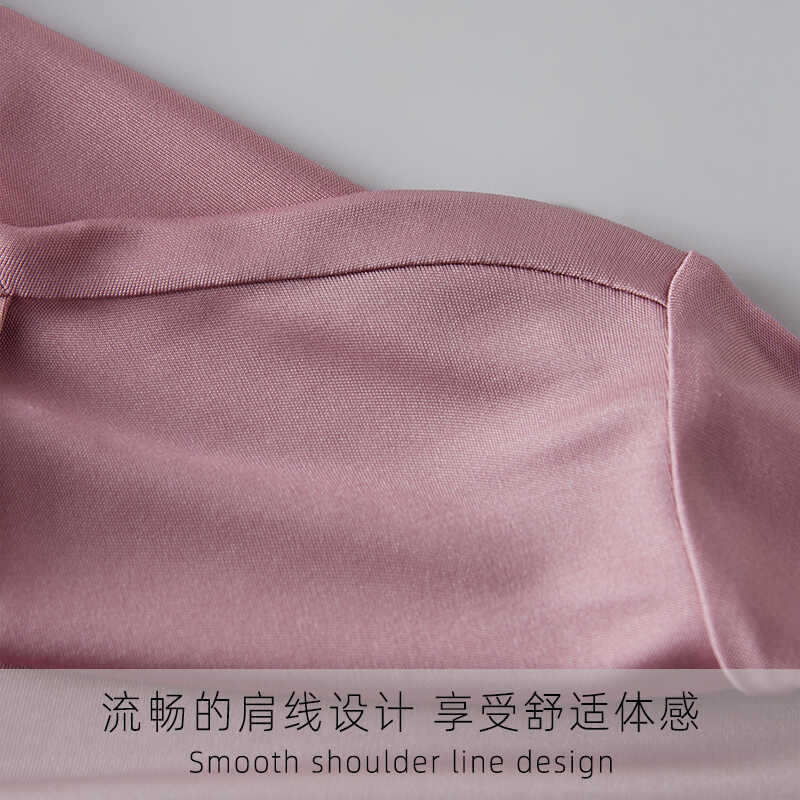 Heavyweight knitted silk V-neck cardigan T-shirt for women, simple and elegant mulberry silk, versatile top, skin-friendly and breathable short-sleeved details Picture