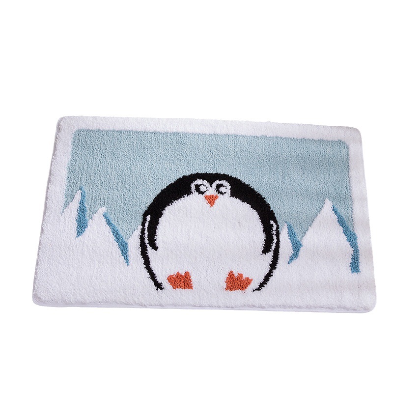 Cartoon Bathroom Non-Slip Mat Bedroom Door Foot Mat Household Bathroom Absorbent Store Sink Carpet Wholesale Item Picture