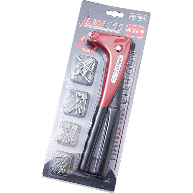 Jumlee4-in-1, single-handle, non-replaceable multi-functional riveting gun, riveting gun, riveting pliers, riveting pliers Item Picture