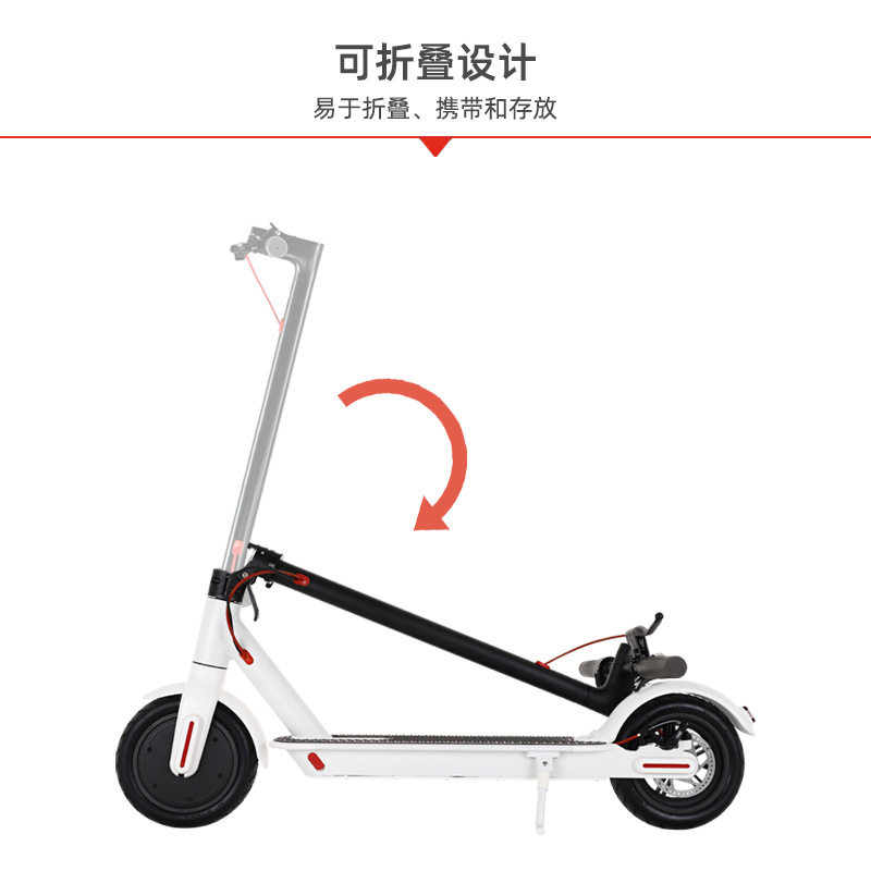 Overseas warehouse sent SUOTU electric scooter adult folding scooter scooter scooter mini scooter wholesale details Picture
