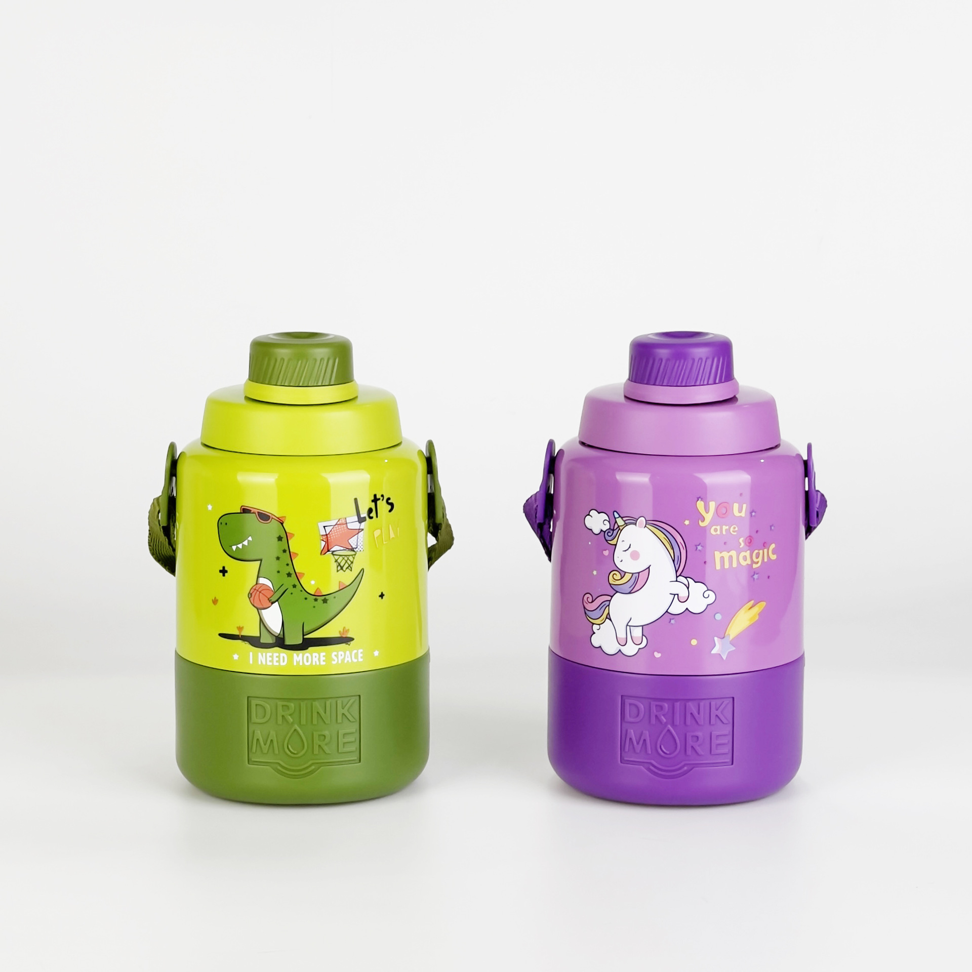 A286 New Viassin Children Sports Water bottle medium 1000ml cartoon water bottle Application Scenario