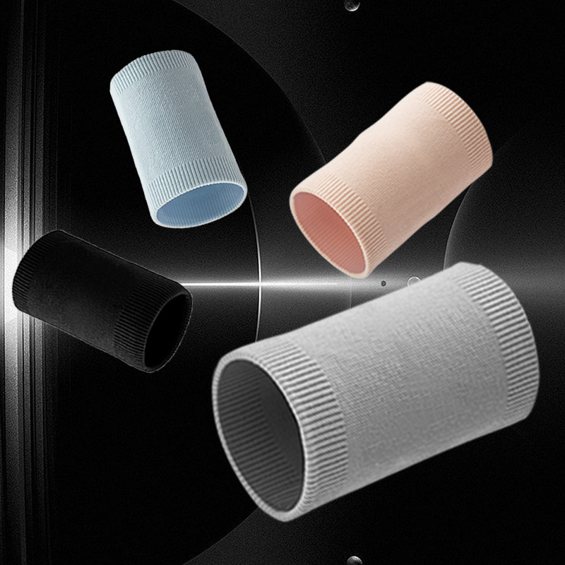 Wholesale Wrist Guard Men's And Women's Badminton Basketball Running Sweat Absorption Fitness Wrist Strap Set Knitted Sports Wrist Guard Specification drawing