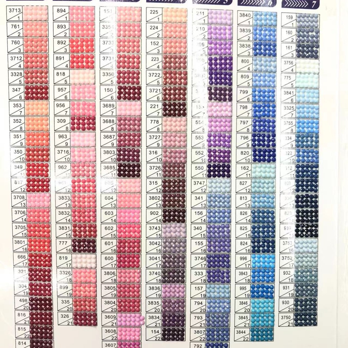 亚克力钻石画专用钻尖钻2.8毫米实色钻圆钻 方钻 亮钻 推荐人气细节图