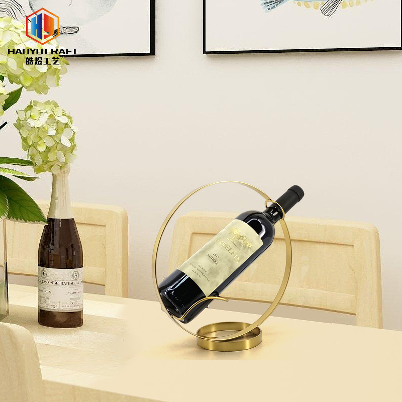 欧式创意红酒架摆件现代简约红酒杯架葡萄酒瓶架子酒柜装饰品摆件
