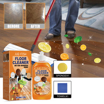 Jue-Fish 地板清洁剂 强力去污除垢木地板清洁瓷砖清洁剂抛光增亮