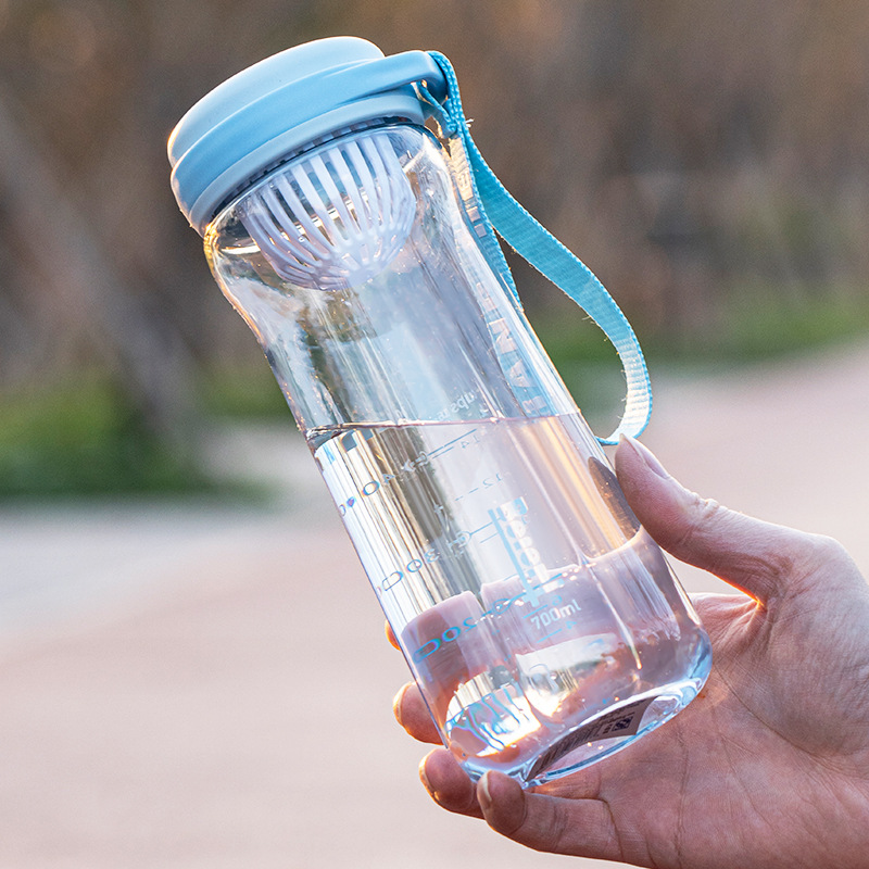 高颜值直饮可爱塑料水杯大容量便携运动健身塑料杯子新款其他600ML700ML800ML