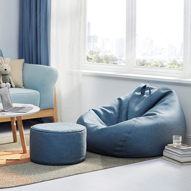 Cross-border best-selling factory direct sales of fabric lazy sofas, bean bag beds and chairs, simple living room and bedroom, tatami, bathhouse wholesale Item Picture