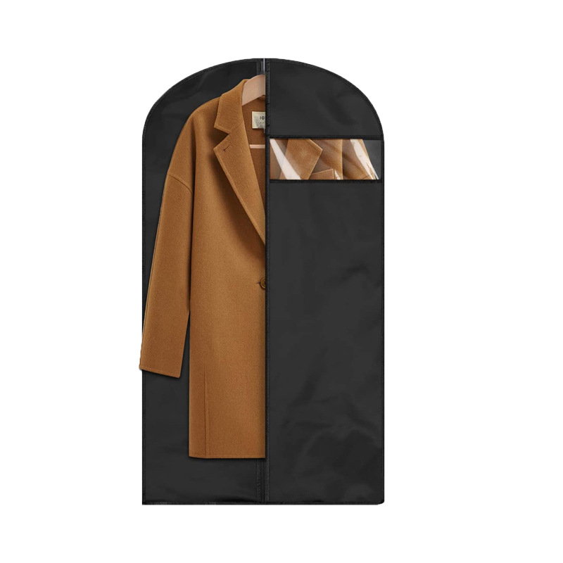 Clothing Dust Cover Hanging Bag Dust Bag Hanging Transparent Suit Cover Fully Enclosed Home Wardrobe Coat Pocket Item Picture
