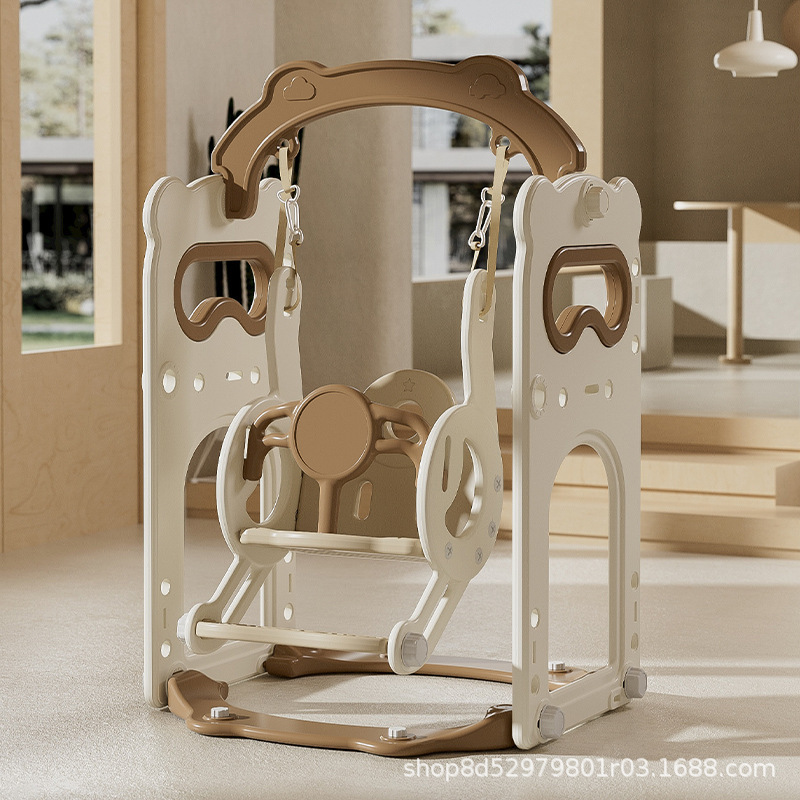 Swing room children's home small baby hanging chair, no need for drilling, simple cradle toy, plastic baby swing Specification image