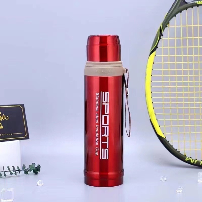 High appearance level large capacity thermos cup Outdoor portable Gift cup 750 Armor bullet thermos cup details Picture
