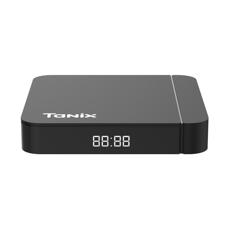 Tanix/W2/智能电视机顶白底实物图