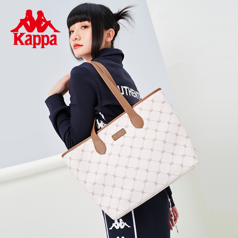 Kappa卡帕 新款正品托特包女小众大容量通勤单肩包百搭手提电脑包