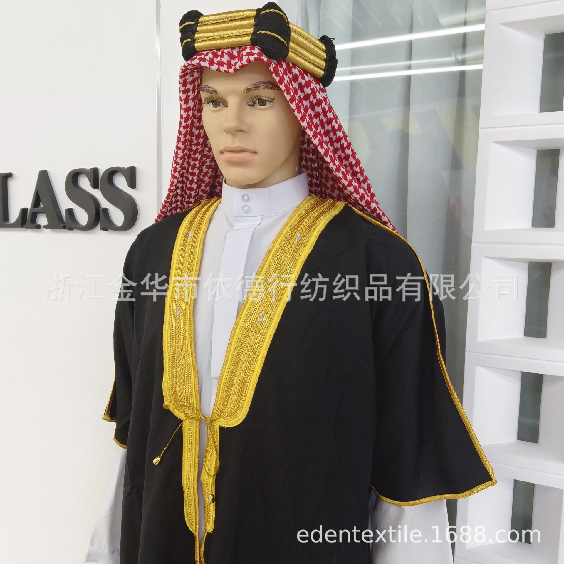 Arafat Middle East Robe Muslim Men's clothing, direct sales from the manufacturer in Dubai, Saudi Arabia, in stock Specification image