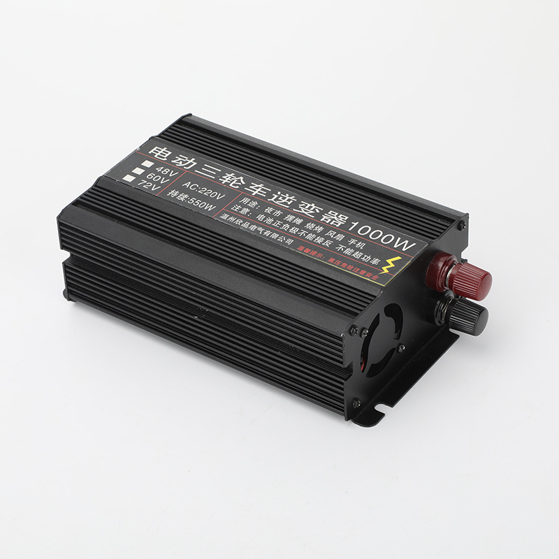 Inversor de triciclo eléctrico 1000W universal puro inversor de onda senoidal triciclo scooter eléctrico stand blackout Specification image