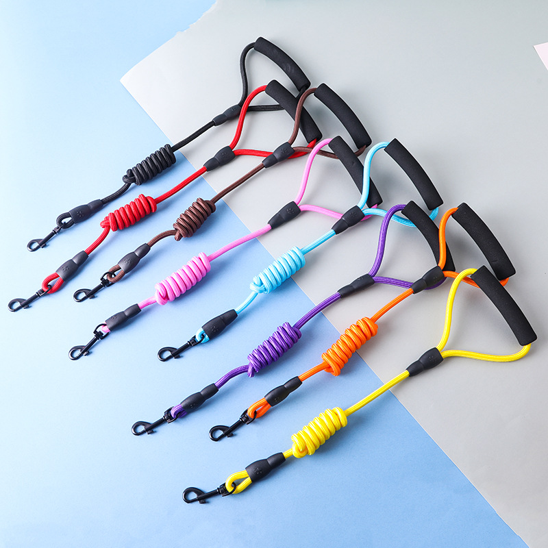 Wholesale of pet supplies such as dog leashes, small and medium-sized dog explosion-proof chest straps, foam handles, outdoor dog walking leashes Specification image