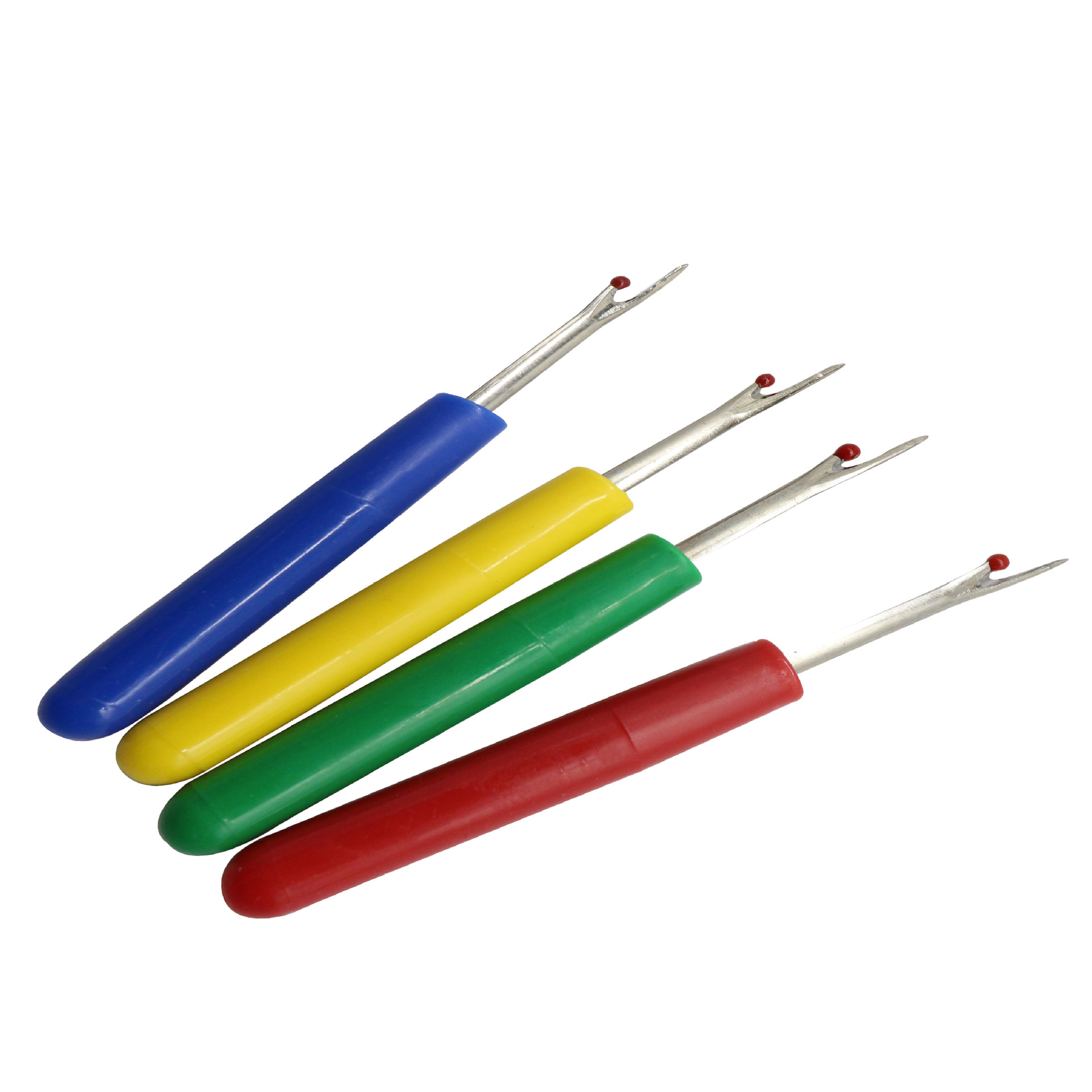 Small solid color plastic thread removal knives, 4 pieces per set, sharp eye knife, for thread picking and cutting, multiple uses details Picture