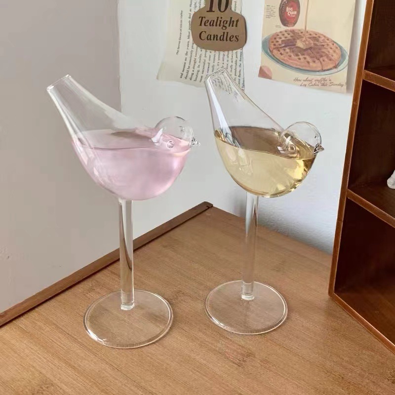 Bird Wine Glass Creative glass wine glass