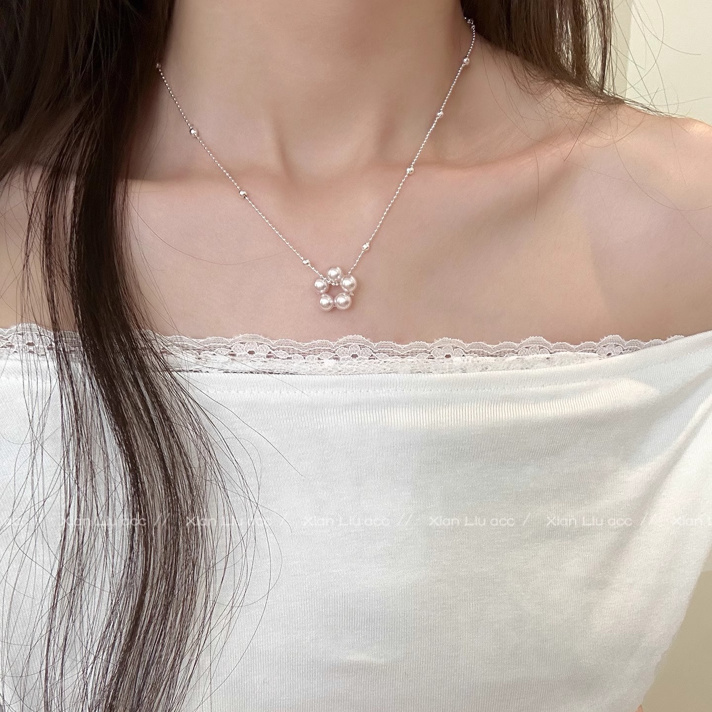 长款项链实物图