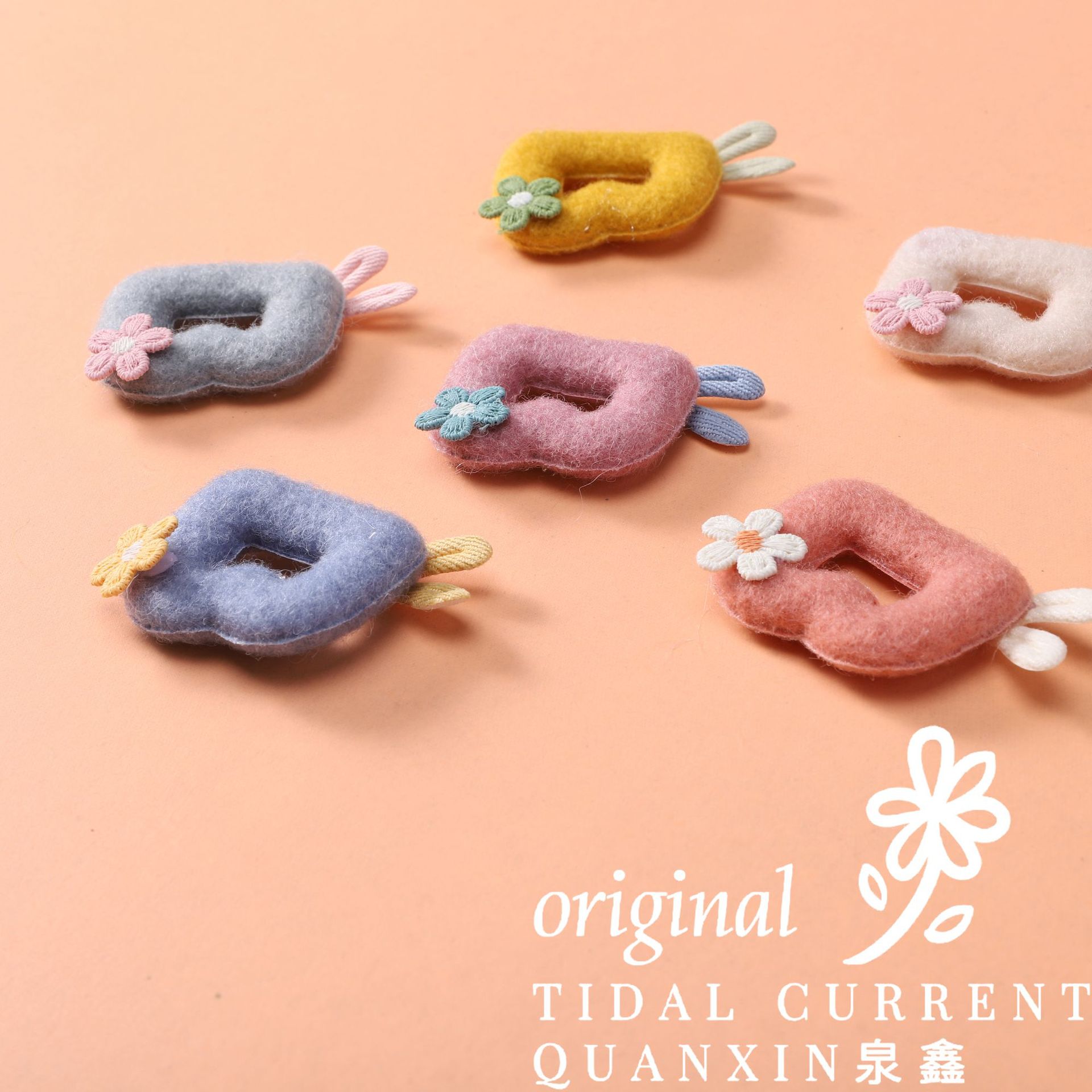 Cloth Diy Accessories Design Handmade Jewelry Japan And South Korea Cute Decorative Leather Label Cartoon Pendant Bag Stationery Gifts details Picture