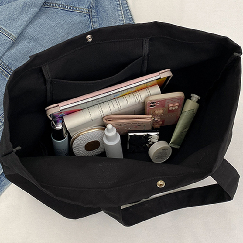 Large Capacity Tote Bag 2023 New Fashion Trend Personality Handbag Monogram Print Canvas Underarm Shoulder Bag Specification drawing