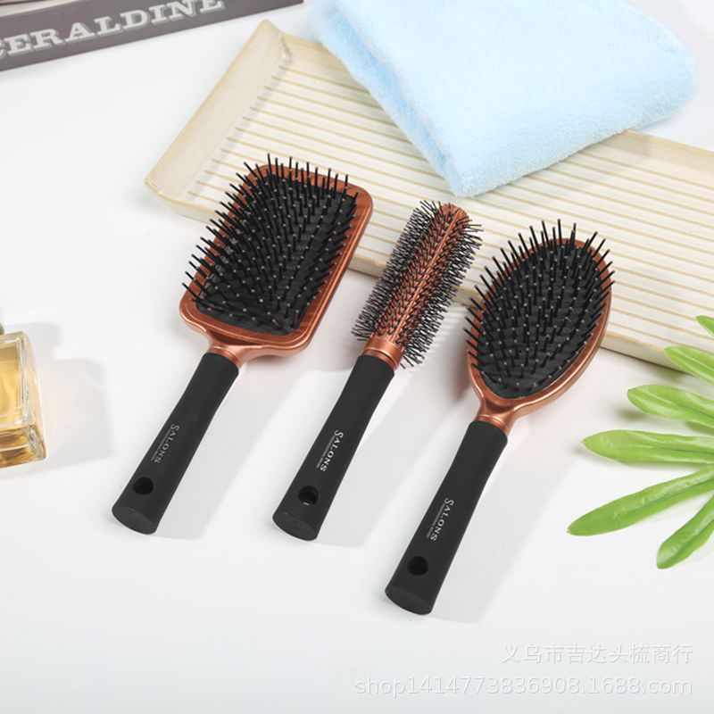 Air Bag Curly Hair Comb Inner Buckle Cylinder Roll Comb Blow Hair Styling Curl Comb Salon Home Air Cushion Female Short Hair Long Hair details Picture