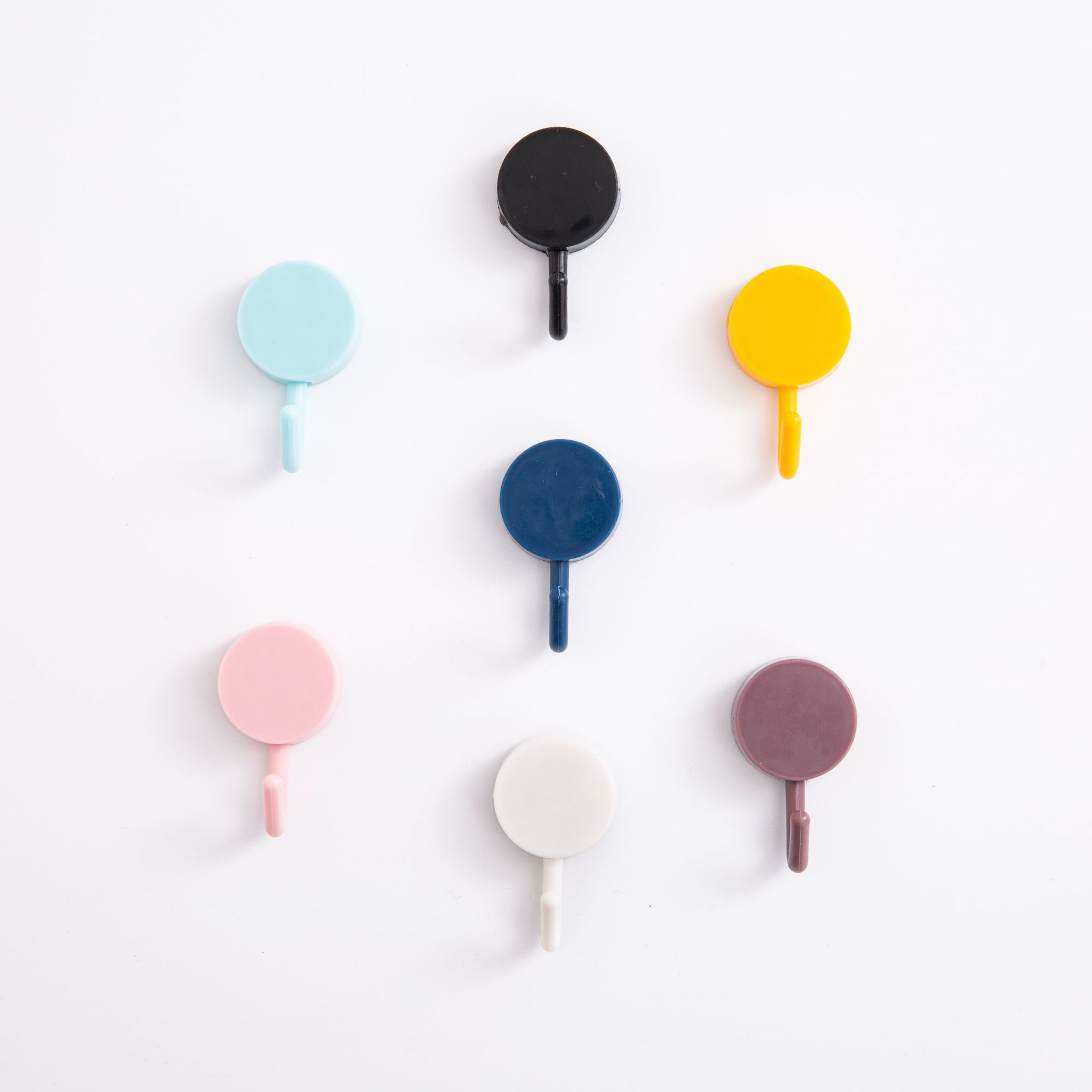 Traceless Hook Paste Super Strong Stick Behind The Door Hanging Hook Bathroom Kitchen Nail Free Creative Sticky Hook Hook Wholesale Item Picture