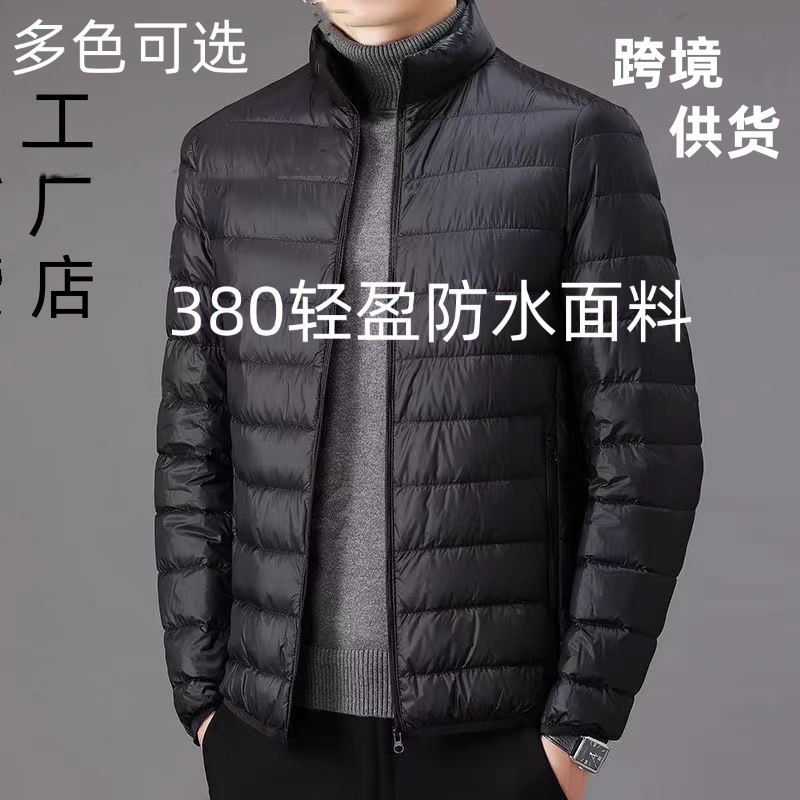 Factory cross-border down cotton-padded jacket, light, warm, casual cotton-padded jacket, men's cotton-padded jacket, men's windbreaker lining details Picture