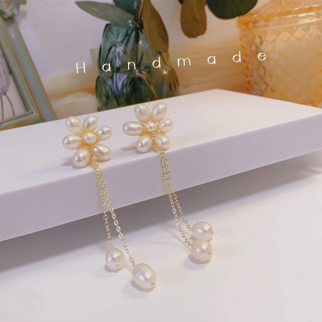 Flor inteligente collar de perlas simple yaco personas influencers explosivo pequeño fresco moda popular XL096051 details Picture