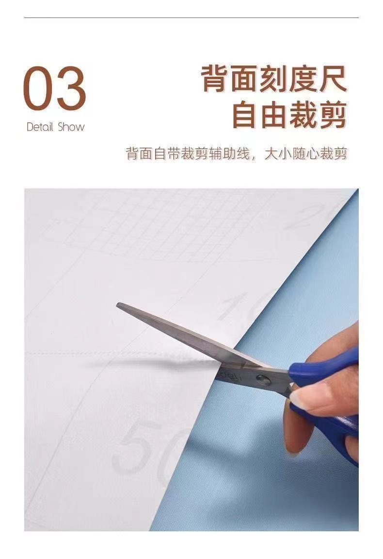 批发宿舍衣柜桌面加厚贴纸防水防油翻新墙纸大学生书桌改造详情9