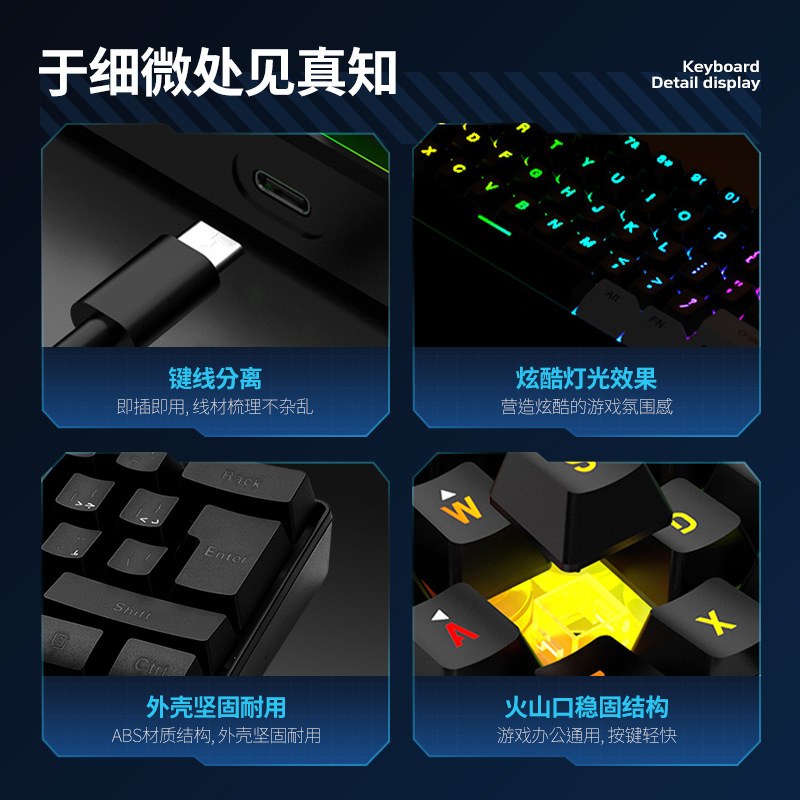 键盘/键帽/跨境东南亚键盘/键帽按键/客制化键盘细节图