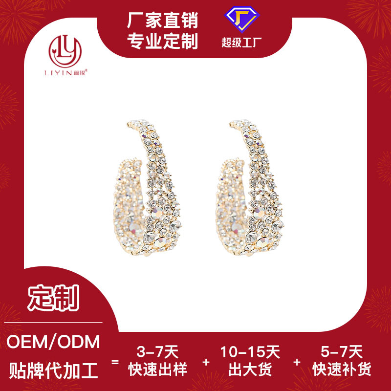 丽银饰品加工/耳环产品图