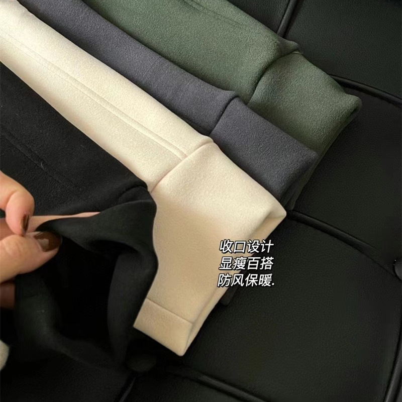 2022 Bird Family Winter Couple Style fleece, thickened embroidery, small label, high weight, warm and windproof sweatpants, one-piece consignment details Picture