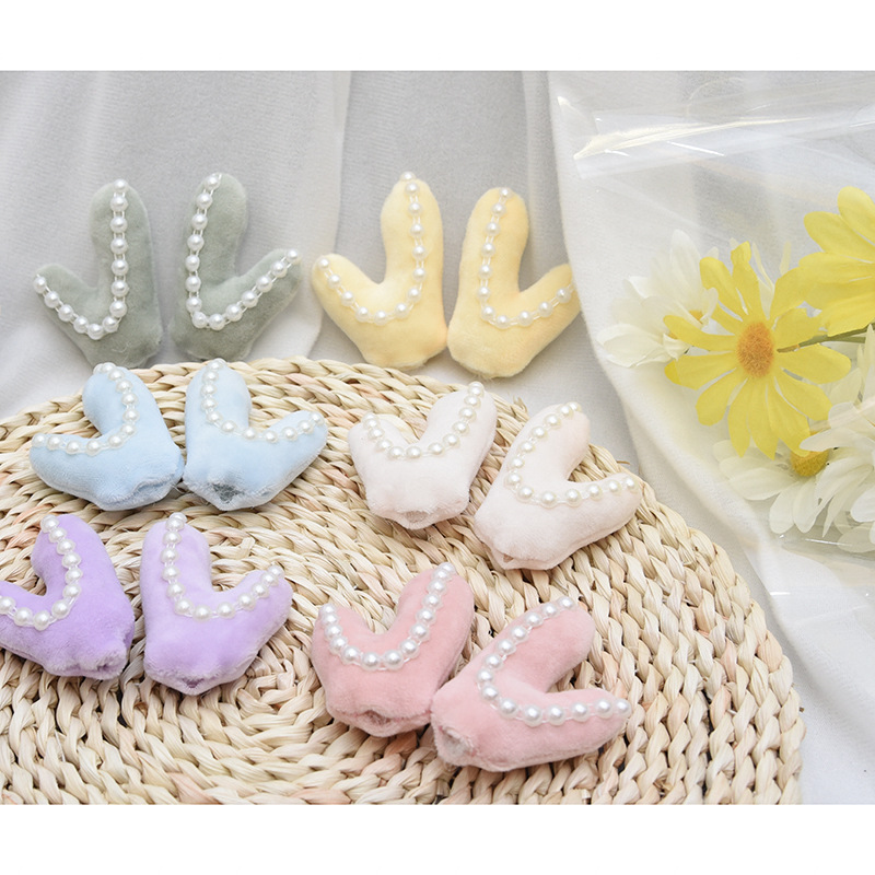 Self-Produced And Self-Marketing Self-Created New Fresh And Lovely Pearl Antler Horn Hat Hair Clip Hair Band Hair Accessories Application Scenario