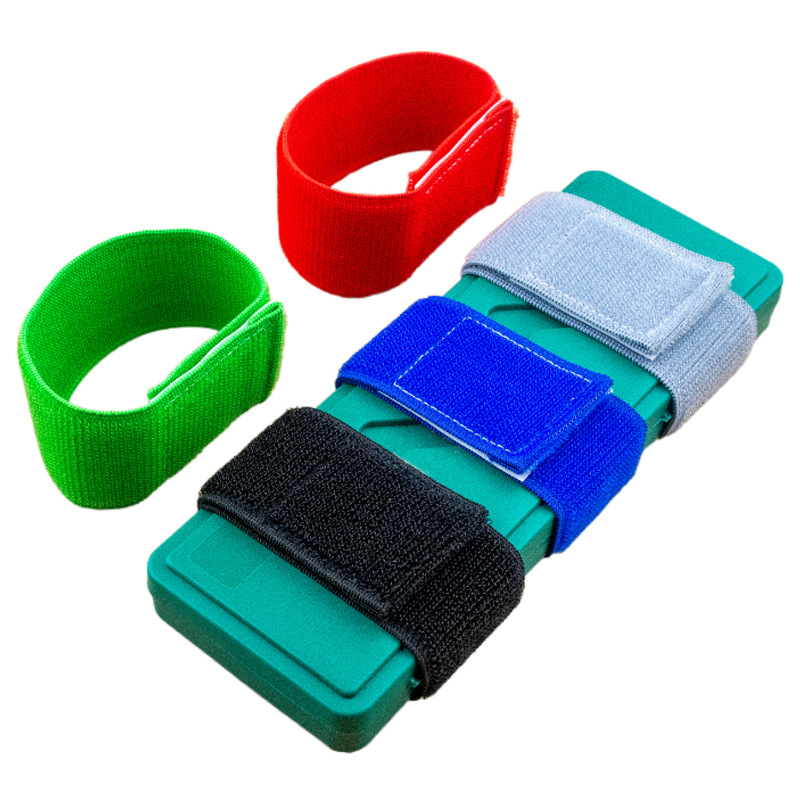 Velcro elastic Elastic Adhesive strap Colorful self-adhesive strap waistband Game gaitband Binding strap no hair details Picture