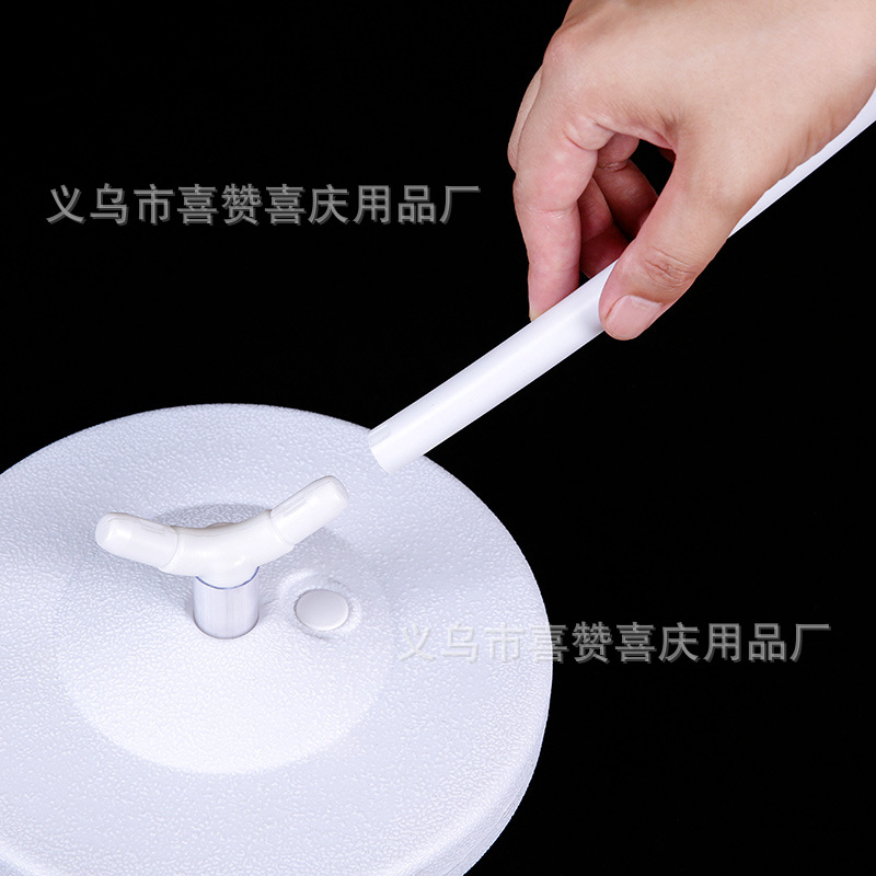 Balloon heart-shaped floating column support, air circle, children's birthday party, heart-shaped proposal, wedding decoration and arrangement Specification image