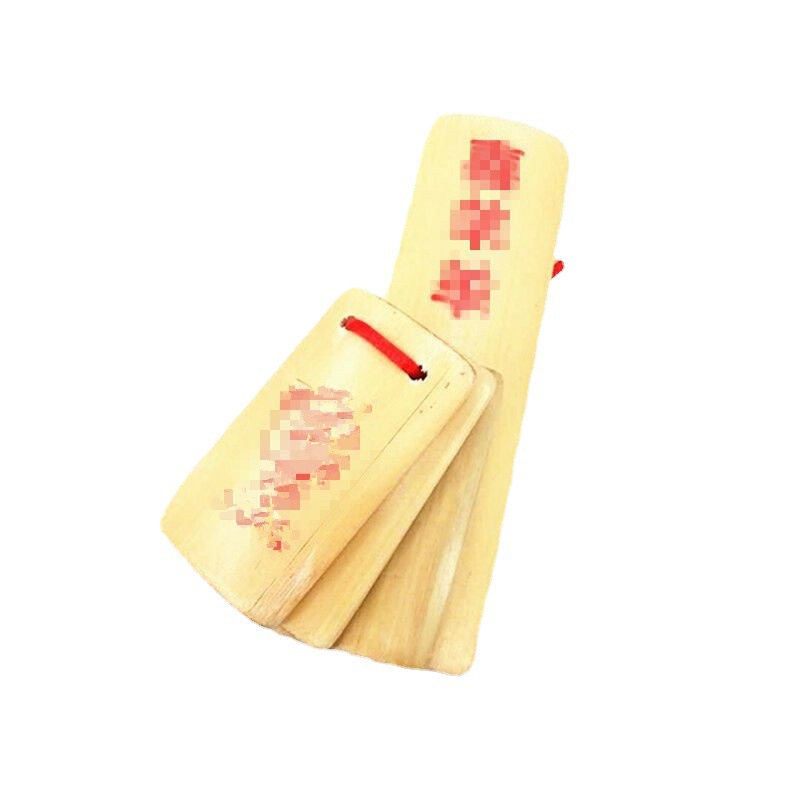 Four pieces of children's fast-paced rhymes, adult mini-fast-paced rhymes, opera and dance performances, bamboo boards, creative toys, and ethnic Musical Instruments Specification image