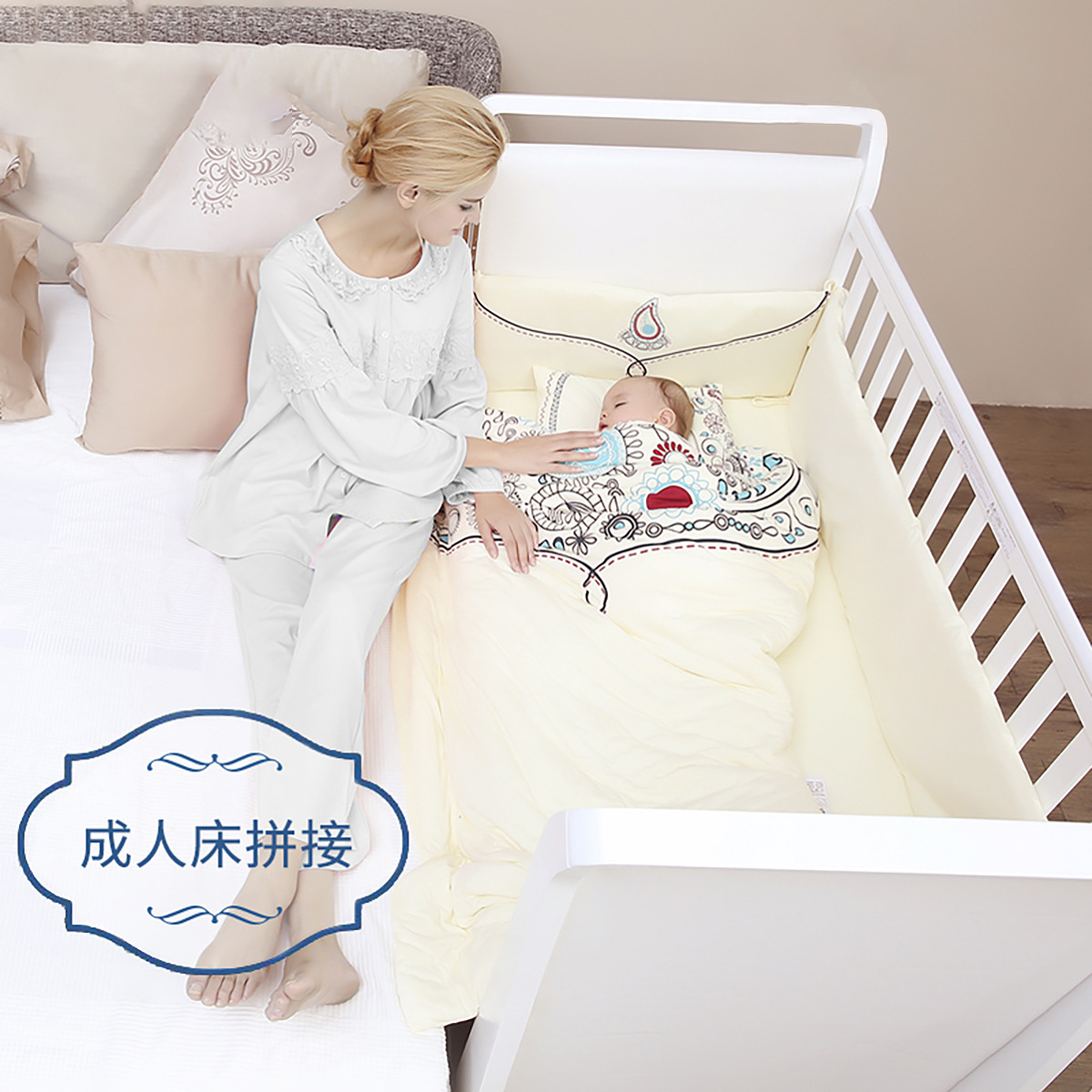 婴儿推车蚊帐/嬰兒搖床/尿布台/婴儿床/婴儿蚊帐床产品图