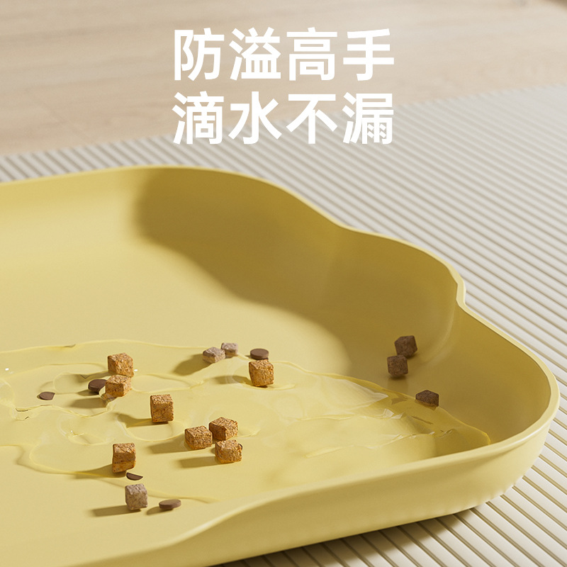 Pet placemats, waterproof, stain-resistant and anti-slip, cat bowl MATS, large food cleaning MATS, cross-border delivery of pet supplies 4