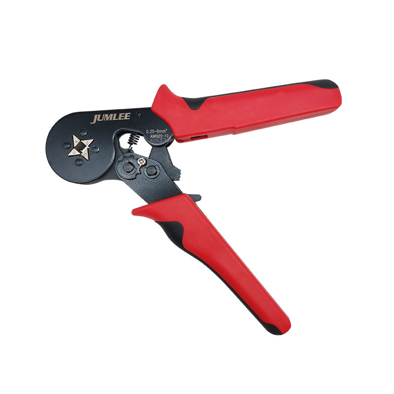 JUMLEE wire crimping pliers manufacturer European-style tubular pliers, wire crimping pliers, terminal insulation crimping pliers, manual tools Application Scenario