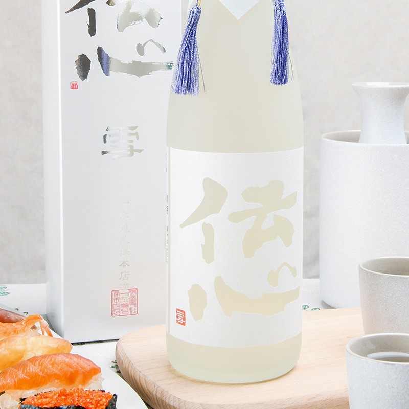 Japanese imported one original meaning 伝 Shinseki Junmai Ginjo sake 720ml Japanese low-alcohol rice sake fermented wine Specification image