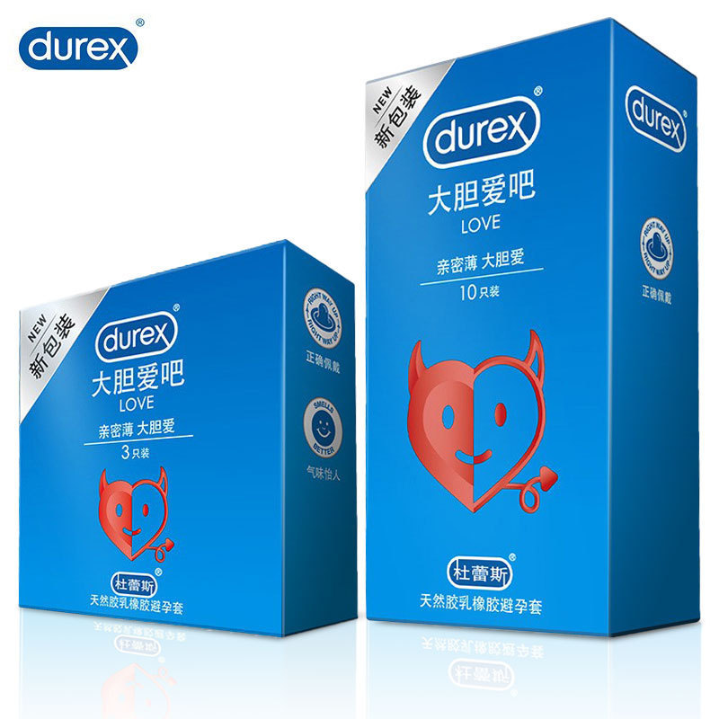 Du/Lace condoms bold love bar 10 sets /3 sets of ultra-thin condoms family planning supplies wholesale