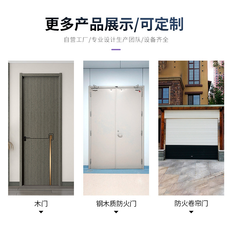 Factory wholesale of aluminum alloy doors for apartments, hotels, toilets and bathrooms, household indoor bathroom doors, and washroom swing doors details Picture