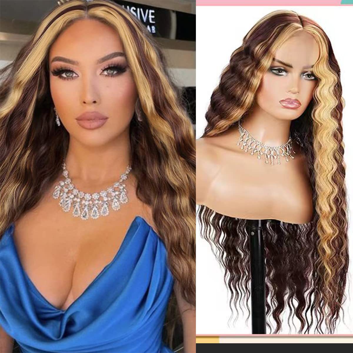 ملكة جمال أوروبا والولايات المتحدة تقسيم الشعر المستعار الطويل Leace Wigs من مصدر Newlook