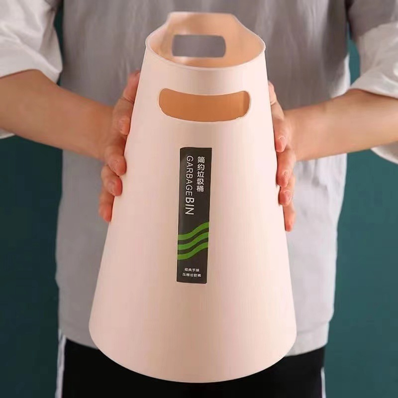 Wholesale of household thickened large-capacity round trash cans for bedrooms, offices, uncovered kitchens Application Scenario
